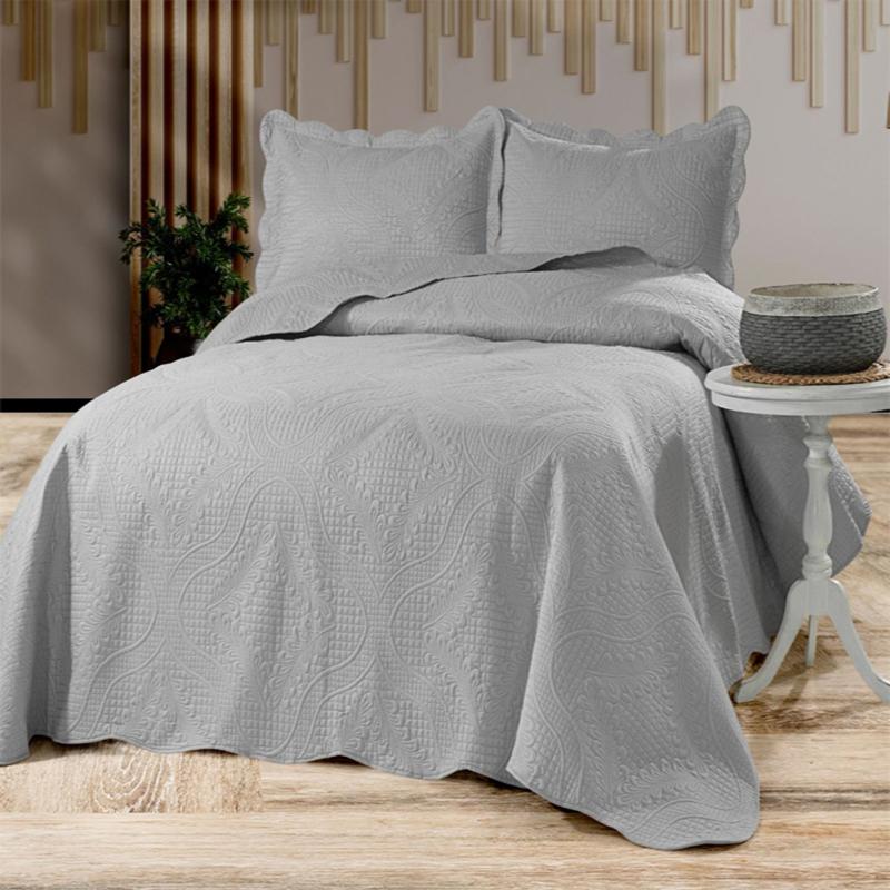 Eco concept, Çeyizlik Çift Kişilik Kapitone Nakışlı Yatak Örtüsü, Günlük Çift Kişilik Yatak Örtüsü