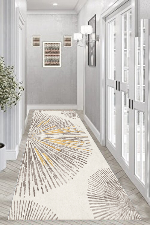 Eco concept, Nude Renk Halı, Çizgili, Geometrik Desen Salon Halısı, Modern Desen Halı, Salon Halısı, Antre Halısı, Mutfak Halısı, Kaymaz Taban Halı, Yıkanabilir Halı, Leke Tutmaz Halı, Dekoratif Salon Halısı