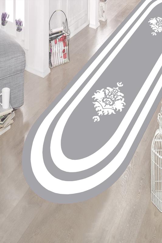 Eco concept, Gri Renk Oval Halı, Beyaz Çizgili Oval Halı, Göbekli Halı, Şekilli Halı, Modern Desen Halı, Oval Salon Halısı, Antre Halısı, Mutfak Halısı, Kaymaz Taban Halı, Yıkanabilir Halı, Leke Tutmaz Halı, Dekoratif Salon Halısı