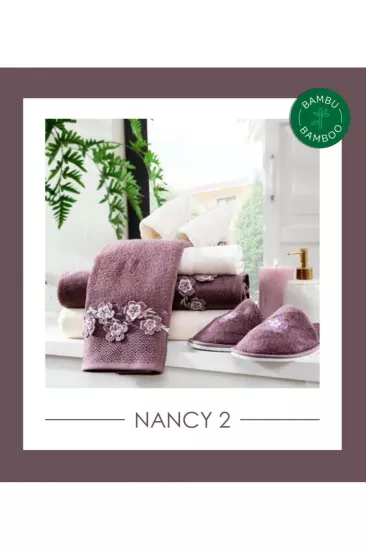 Özdilek NANCY BAMBU HAPPY SET (Bornoz Seti) 