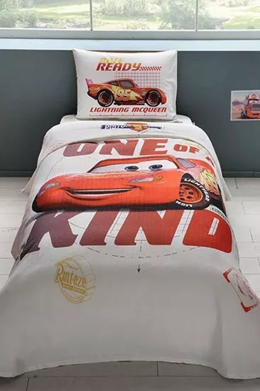 Taç Disney Cars Piston Cup Tek Kişilik Pike Takımı