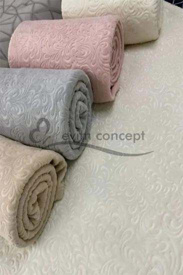 Emboss Battaniye, Çift Kişilik Battaniye, 220x240, Peluş Battaniye 